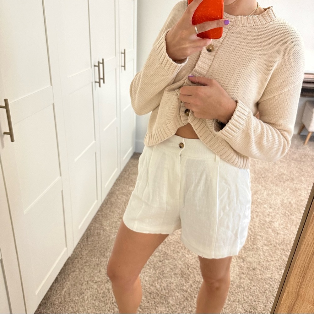 NWOT Walter Baker Saks 5th linen shorts